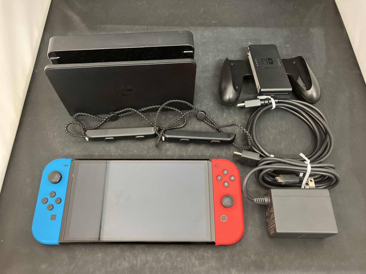 Nintendo Switch 本体、箱、充電器、ドックつき（ジャンク品