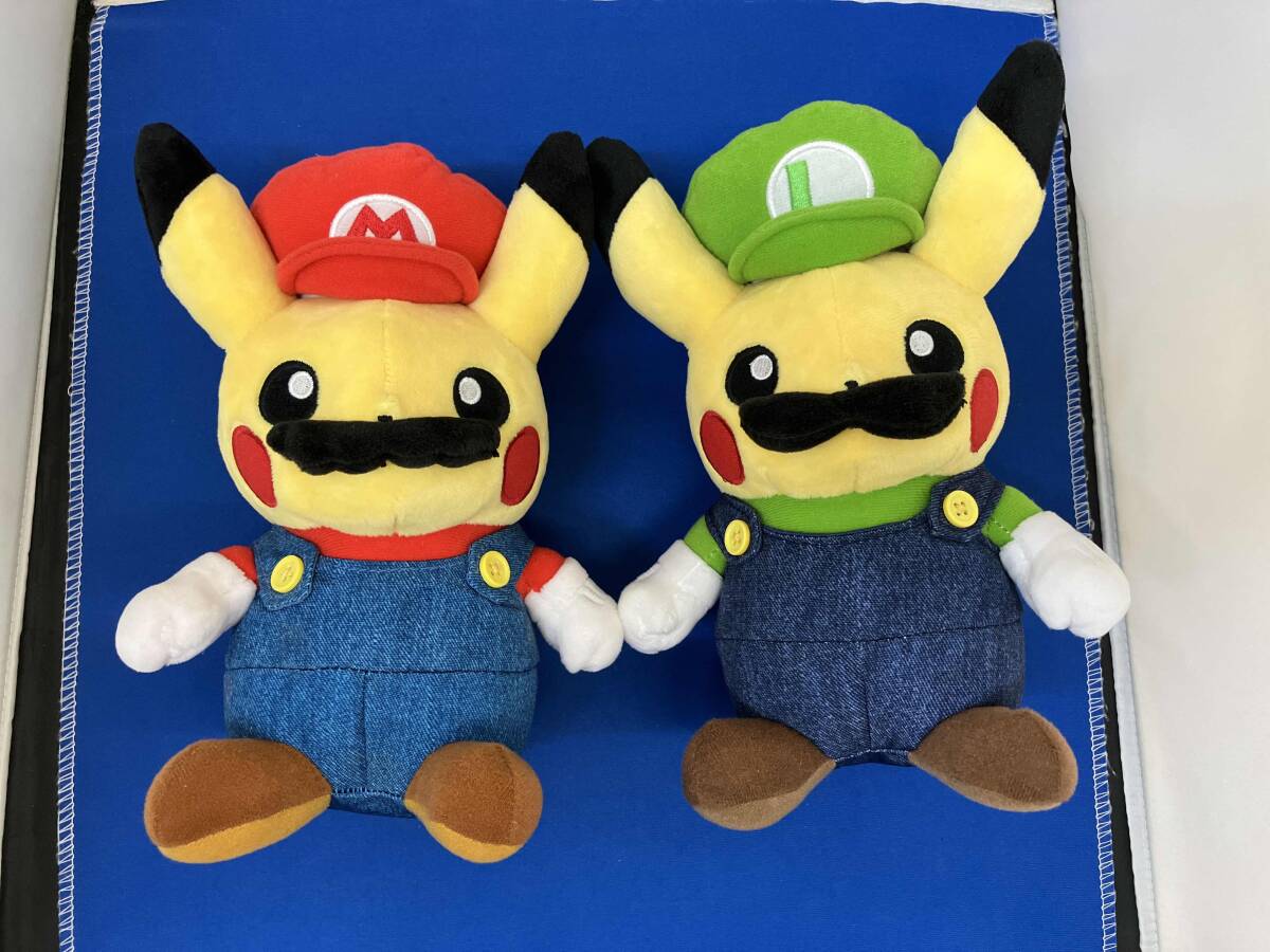 Yahoo!オークション -「マリオ ルイージ ピカチュウ」(ぬいぐるみ) の