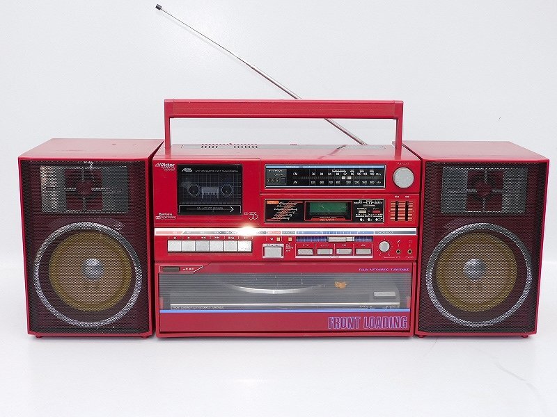 Yahoo!オークション -「victor レコード プレーヤー」(ラジカセ