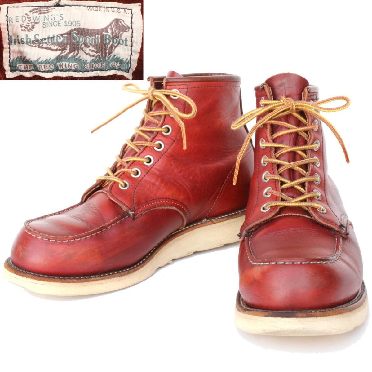 Yahoo!オークション -「レッドウィング 四角犬タグ」の落札相場・落札価格