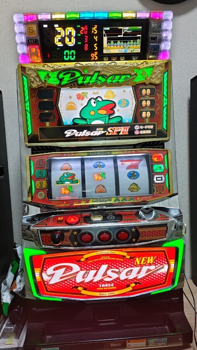 Yahoo!オークション -「パチスロ 実機 ニューパルサー」の落札相場