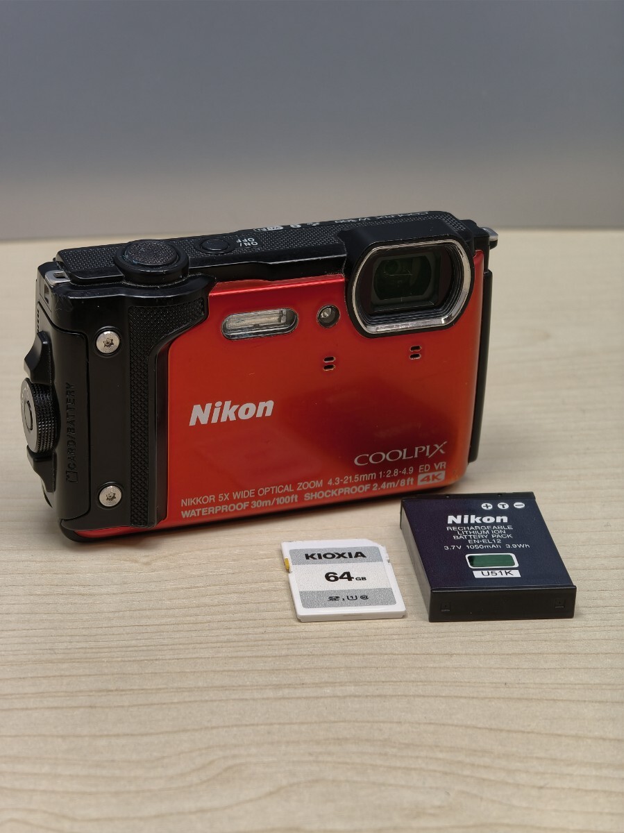 Yahoo!オークション -「ニコン コンパクトデジタルカメラ coolpix w300