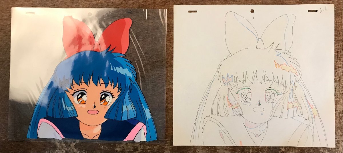 Yahoo!オークション -「アイドル天使 ようこそようこ」(セル画) の落札