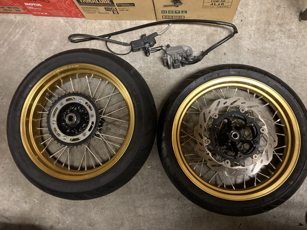 Yahoo!オークション -「wr250x ホイール」の落札相場・落札価格