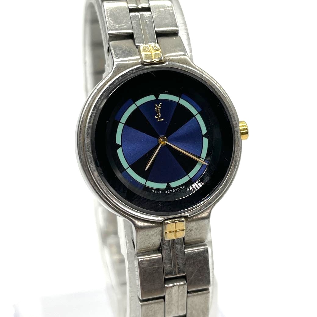 Yahoo!オークション -「イブサンローラン 時計」(イヴ・サンローラン