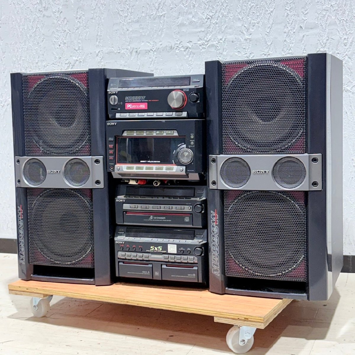 Yahoo!オークション -「sony md 888」(システムコンポ) (オーディオ