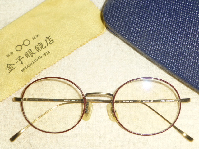 Yahoo!オークション -「金子眼鏡」(金属フレーム) (めがね)の落札相場