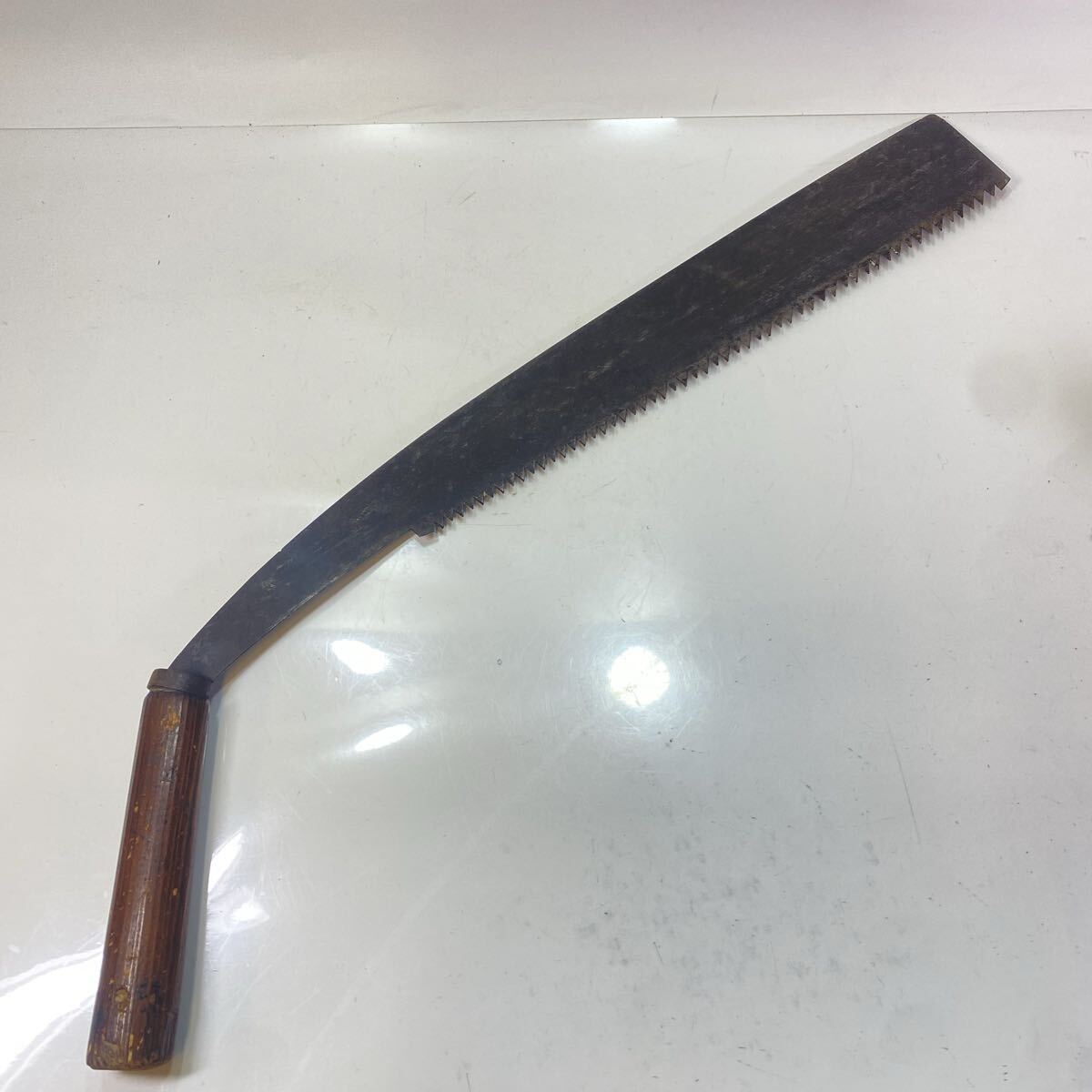 古鋸 両引き鋸 杣道具 鍛冶製品 古民具 古鋸 両引き