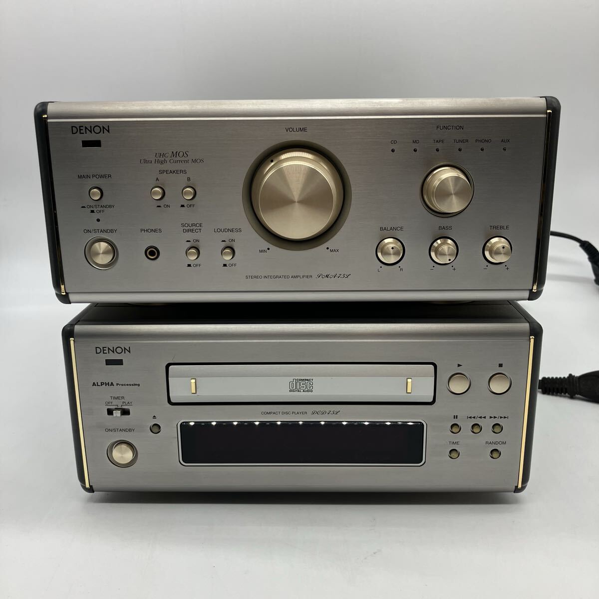 Yahoo!オークション -「denon pma 7.5」の落札相場・落札価格