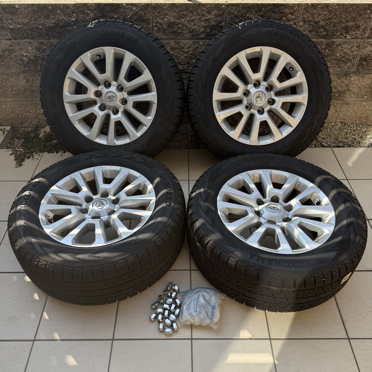 Yahoo!オークション -「プラド純正 ホイール」(18インチ) (タイヤ