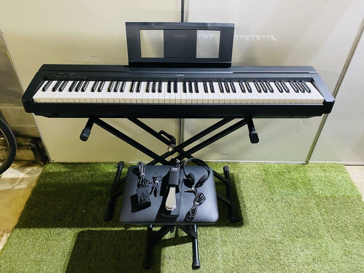 高年式！美品！別売りペダル付き！P-45B 電子ピアノ 2020年製 YAMAHA