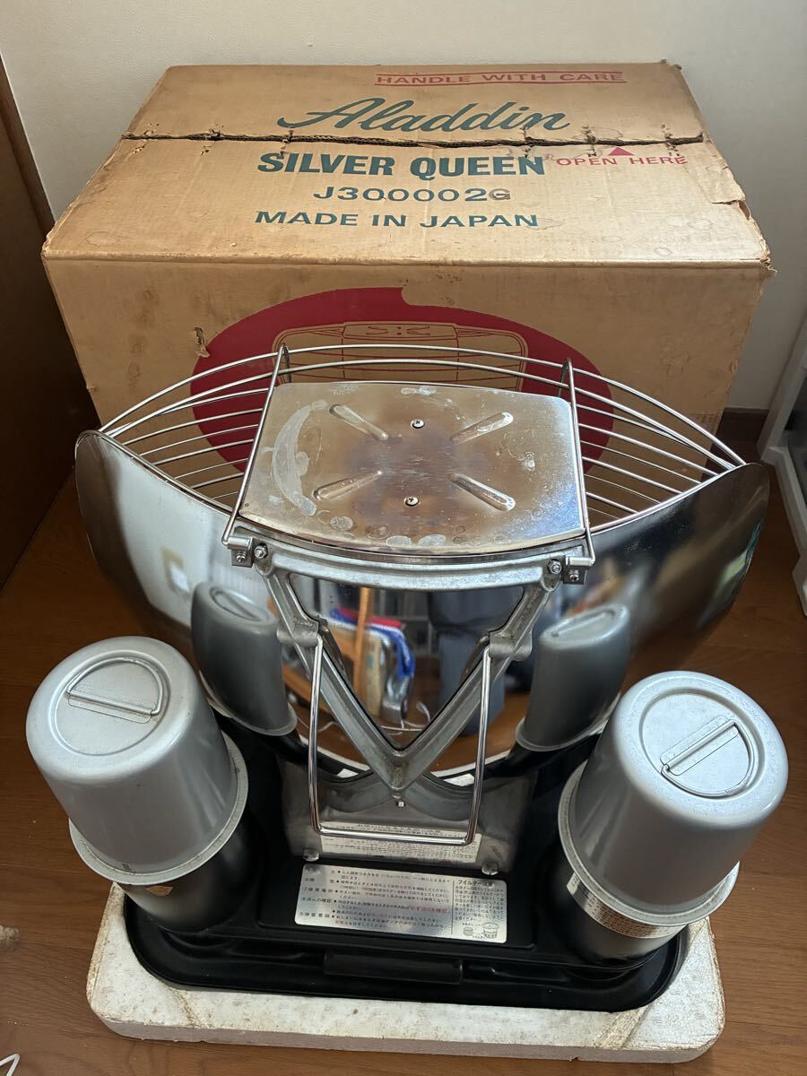 Yahoo!オークション -「アラジン ストーブ シルバークイーン」(石油