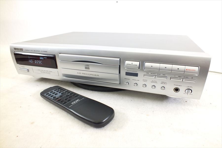 Yahoo!オークション -「teac cd-rw890」の落札相場・落札価格