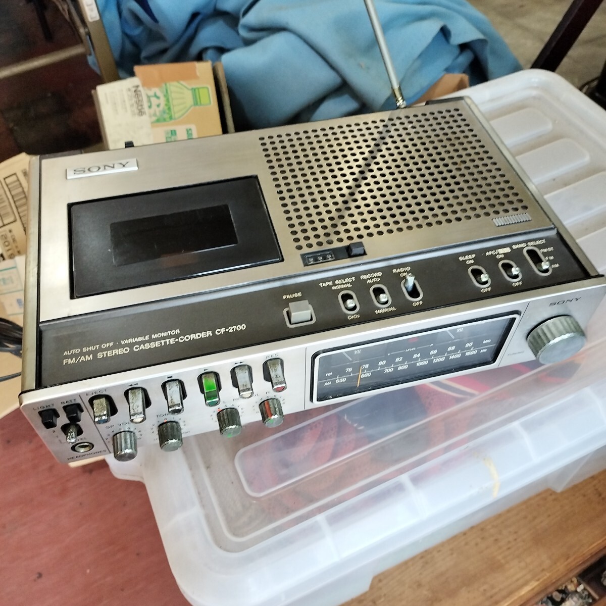 Yahoo!オークション -「sony cf-2700」の落札相場・落札価格