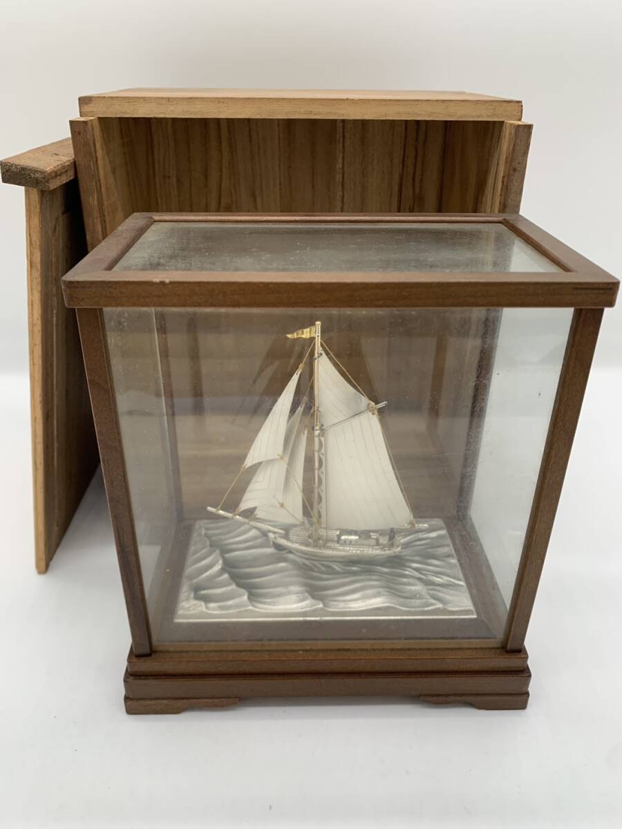 Yahoo!オークション -「ヨット 船」(置物) (銀製)の落札相場・落札価格