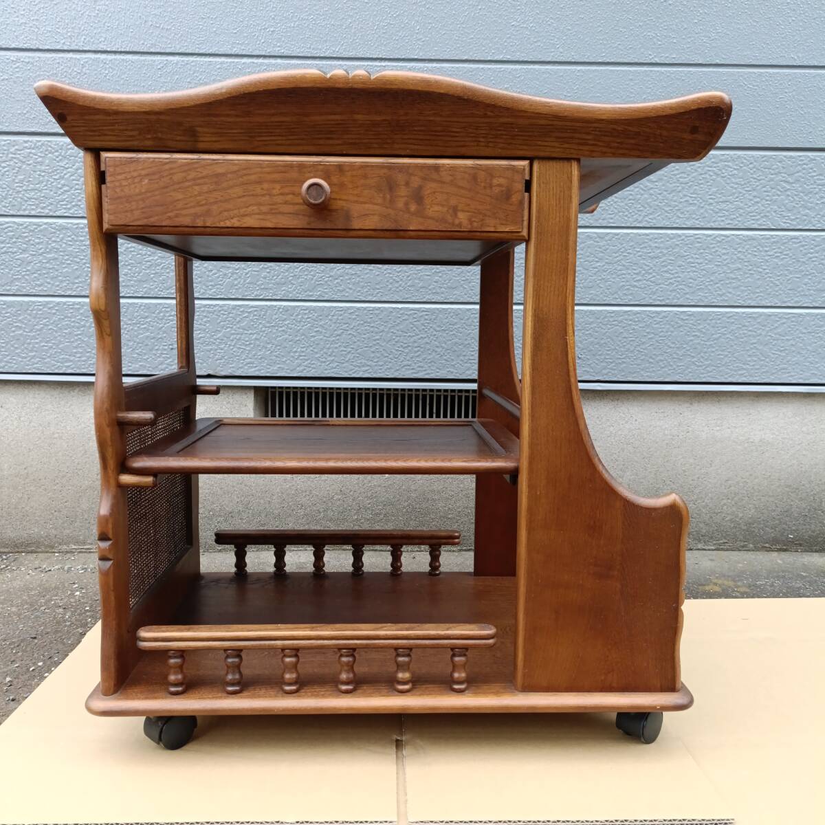 Yahoo!オークション -「カリモク キッチンワゴン」の落札相場・落札価格