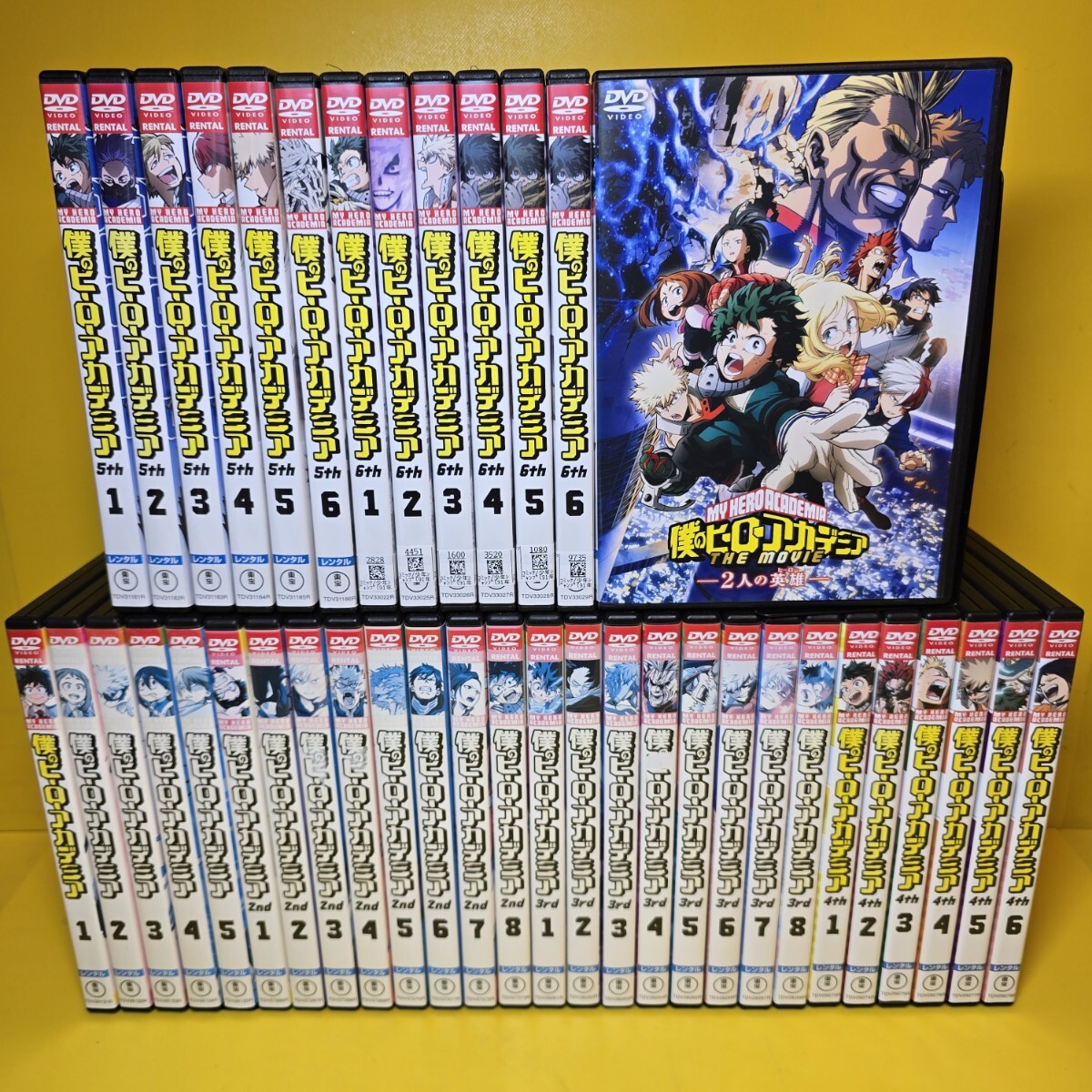 僕のヒーローアカデミア 劇場版&TVシリーズ DVD 34点セット｜Yahoo