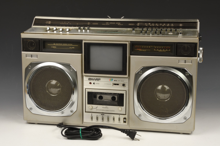 Yahoo!オークション -「シャープ レトロ テレビ」(ラジカセ) (カセット