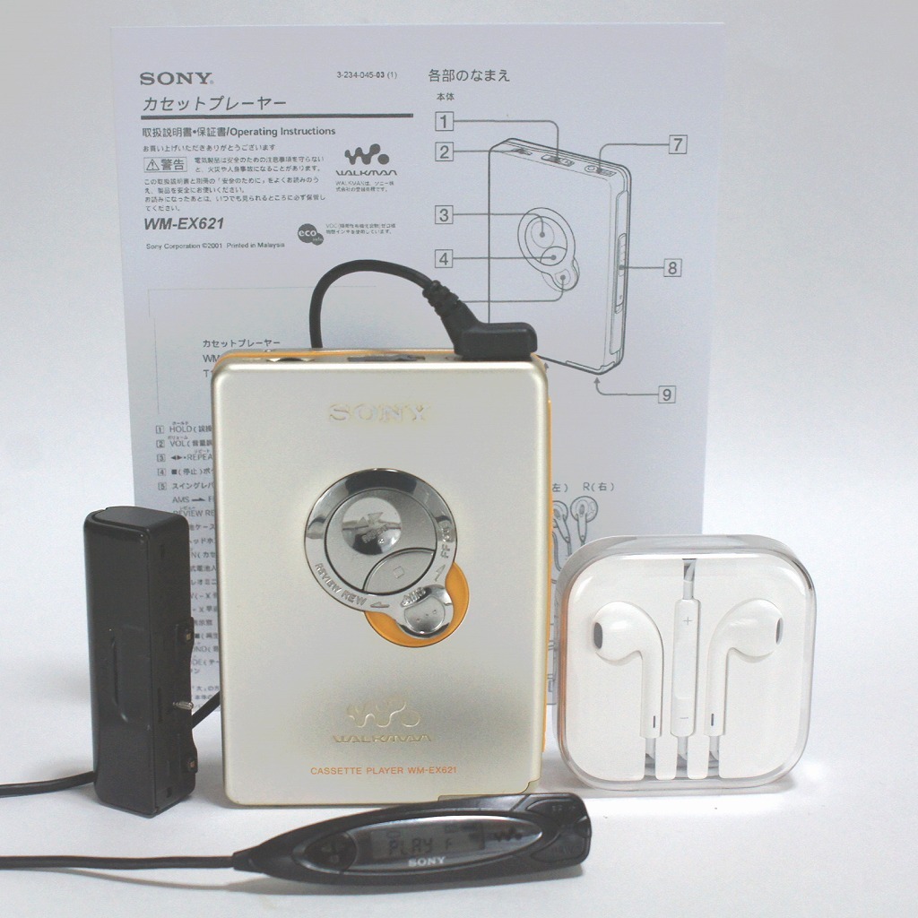 Yahoo!オークション -「sony wm-ex621」(再生専用) (カセット