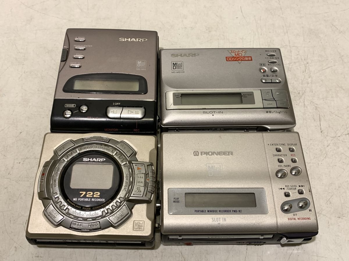 Yahoo!オークション -「722」(MDプレーヤー) (ポータブルプレーヤー)の