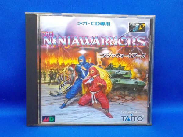 Yahoo!オークション -「メガcd ニンジャウォーリアーズ」(メガドライブ