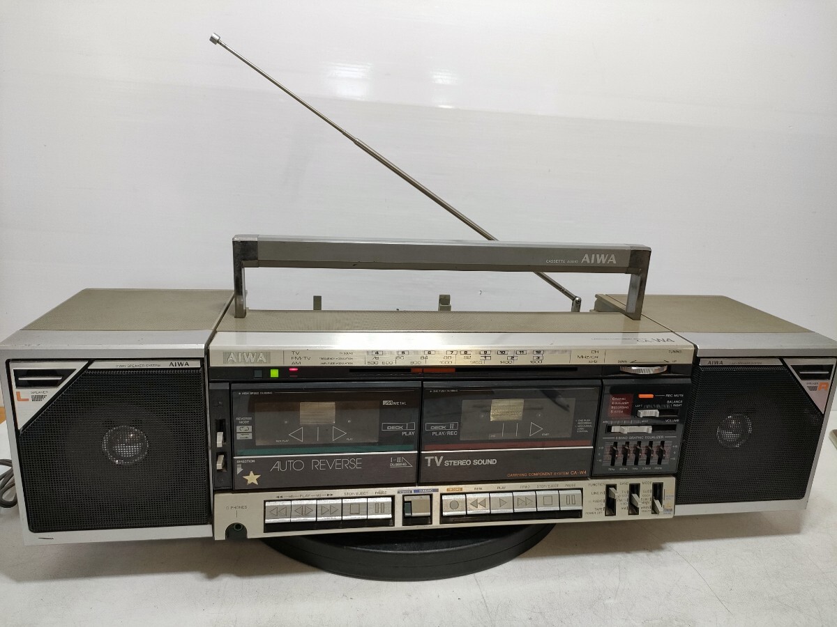 Yahoo!オークション -「アイワ ダブルラジカセ」の落札相場・落札価格