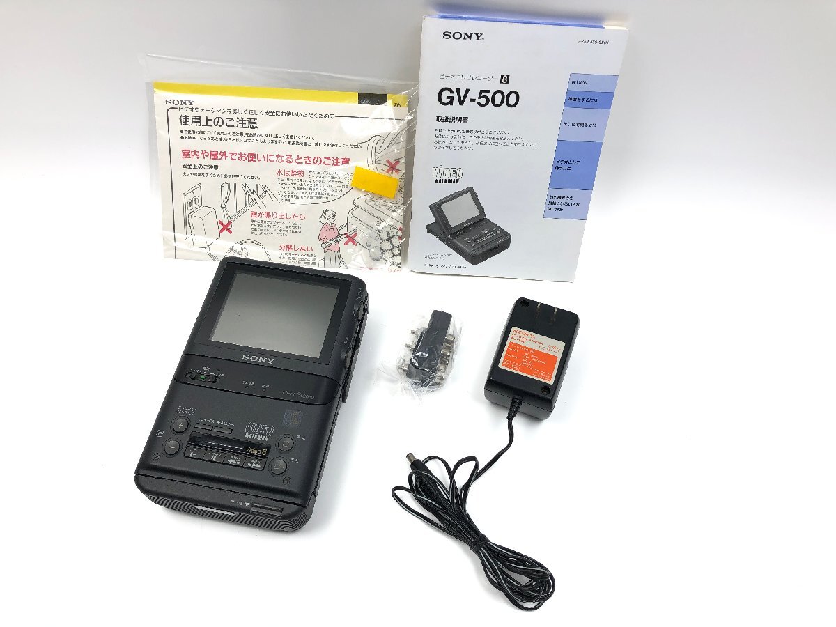 Yahoo!オークション -「ビデオウォークマン gv-500」の落札相場・落札価格