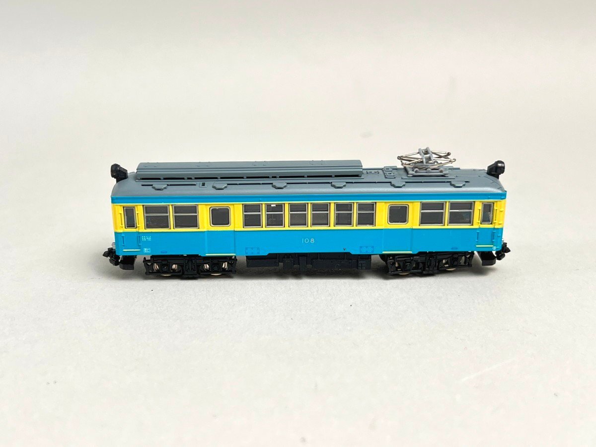 箱根登山鉄道 モハ2形 青塗装108号車 (M車) ライト点灯動力動作確認済