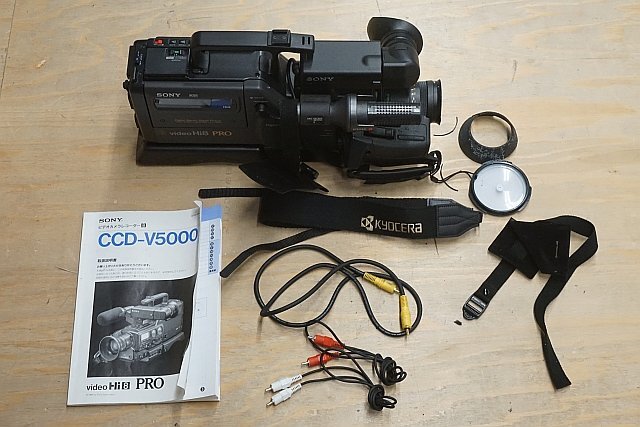 Yahoo!オークション -「ccd-v5000」(ビデオカメラ) (カメラ、光学機器