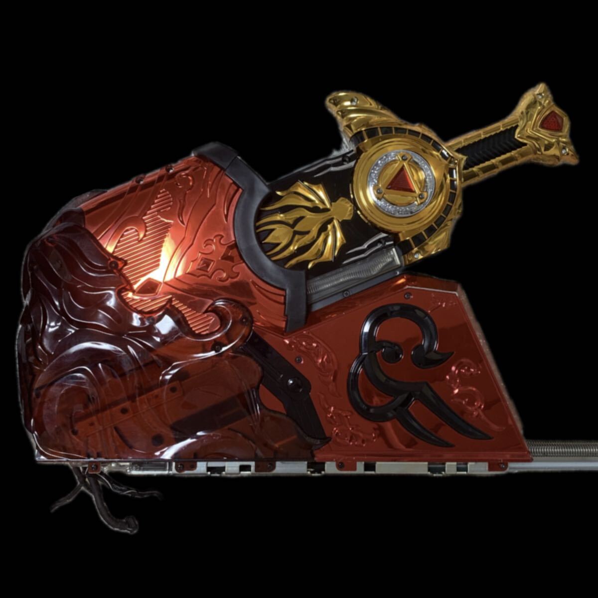 匿名送料無料 フェイスオブガロ F O G 金翔枠 パチンコ役物 黄金騎士牙