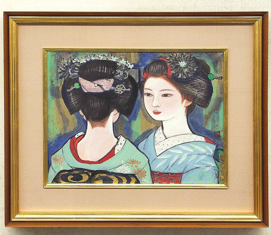 Yahoo!オークション -「三輪良平 舞妓」(美術品) の落札相場・落札価格