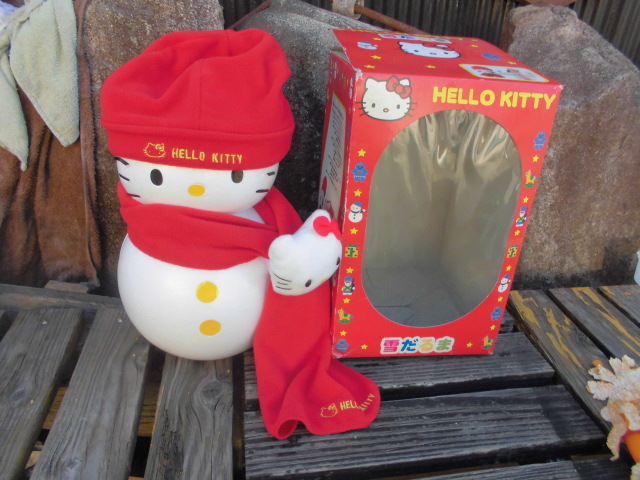 Yahoo!オークション -「キティ 雪だるま」(ぬいぐるみ) の落札相場
