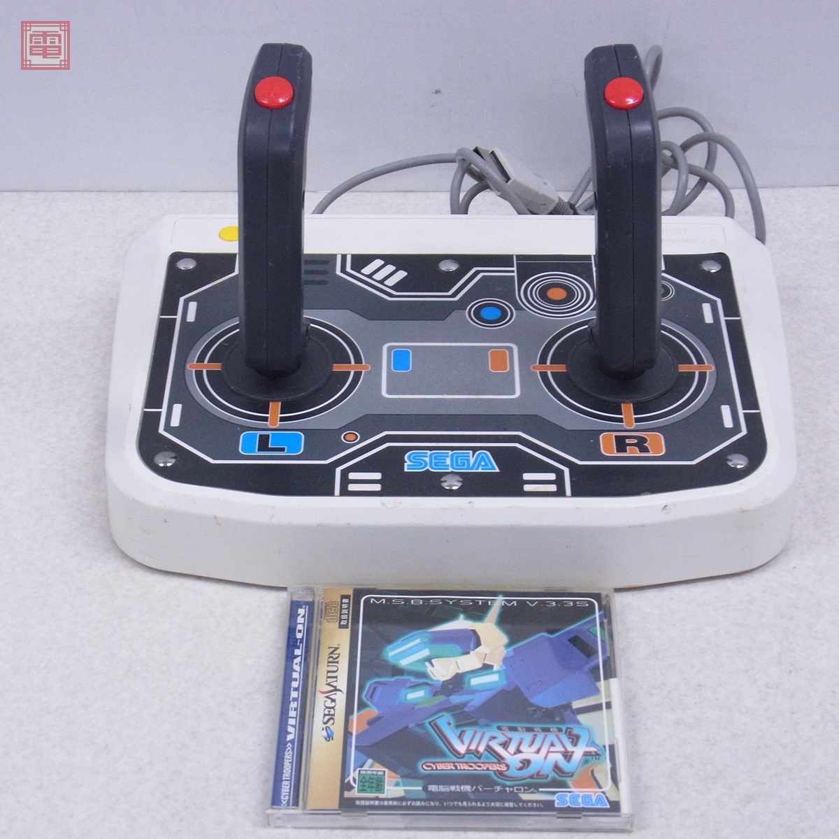 Yahoo!オークション -「バーチャロン ツインスティック」(本体