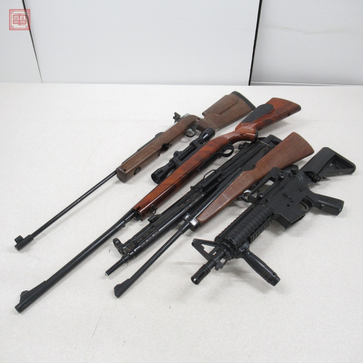 1000円オークション ジャンク エアガン大量まとめてセット ミリタリー