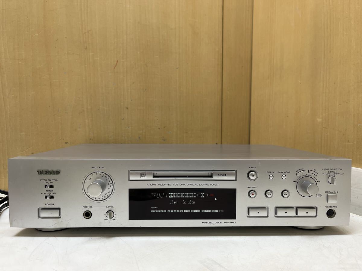 Yahoo!オークション -「teac md-5」の落札相場・落札価格