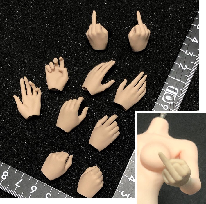 Yahoo!オークション -「1／6 ハンドパーツ」の落札相場・落札価格