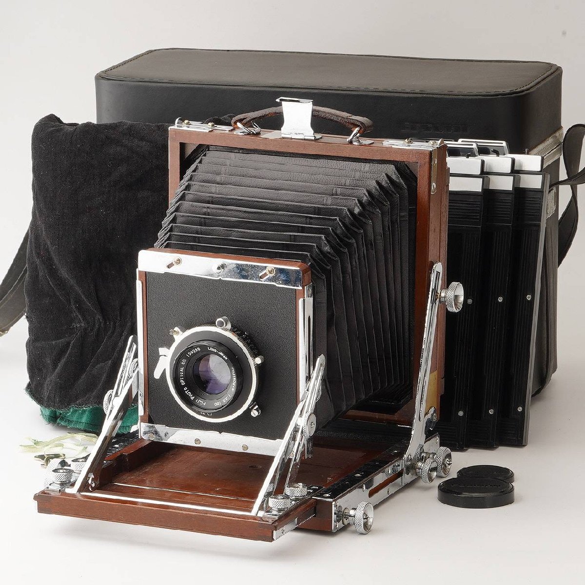 長岡製作所 4×5 折り畳み大判カメラ フィールドカメラ 長岡製作所 4×5