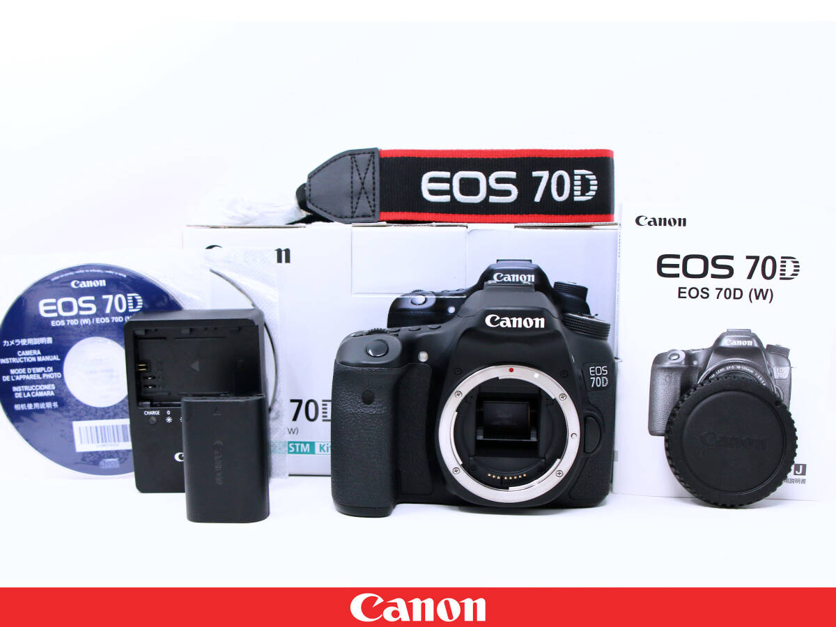 CANON EOS 70D ボディ オークション比較 - 価格.com