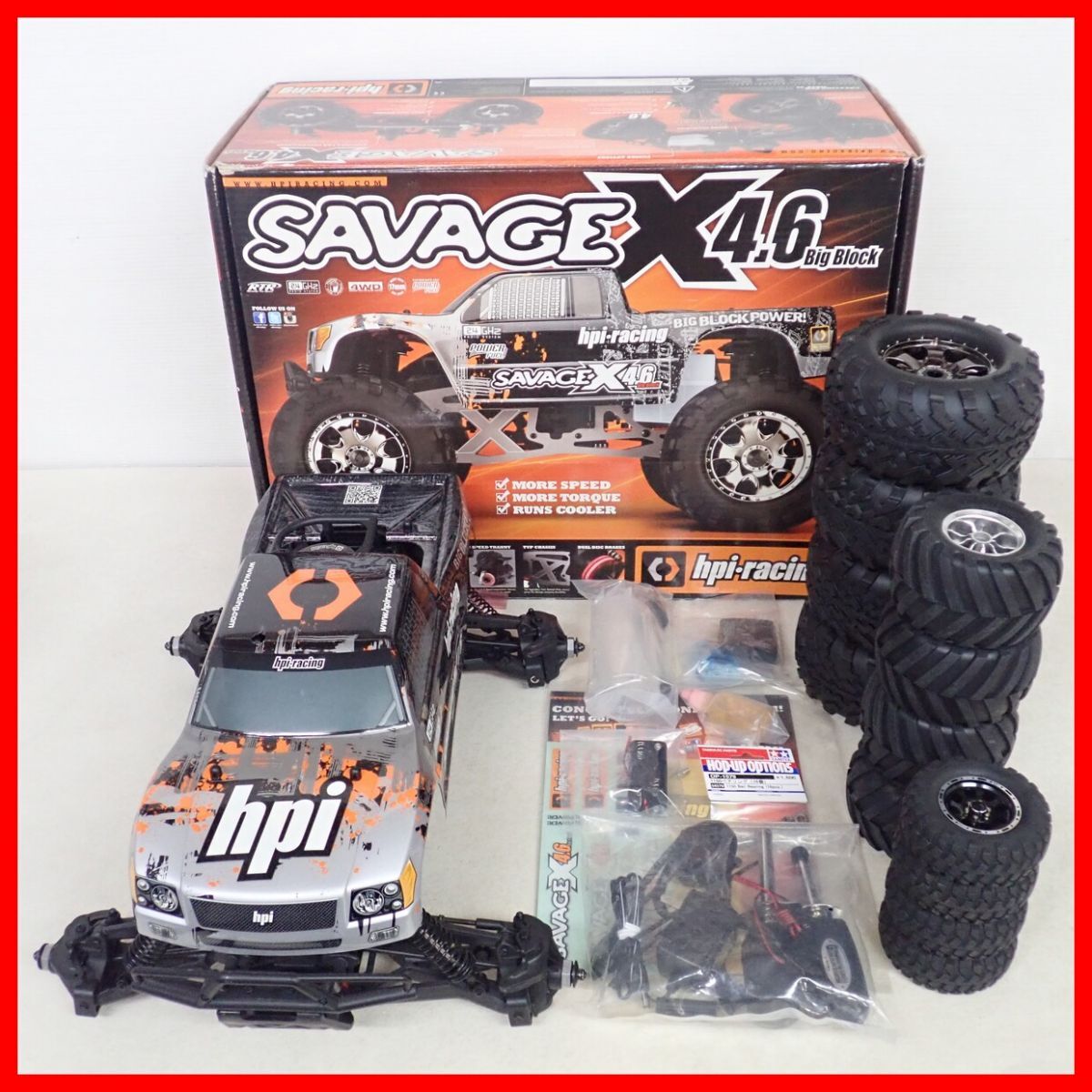 Yahoo!オークション -「hpi サベージ x」(完成品（エンジン）) (自動車