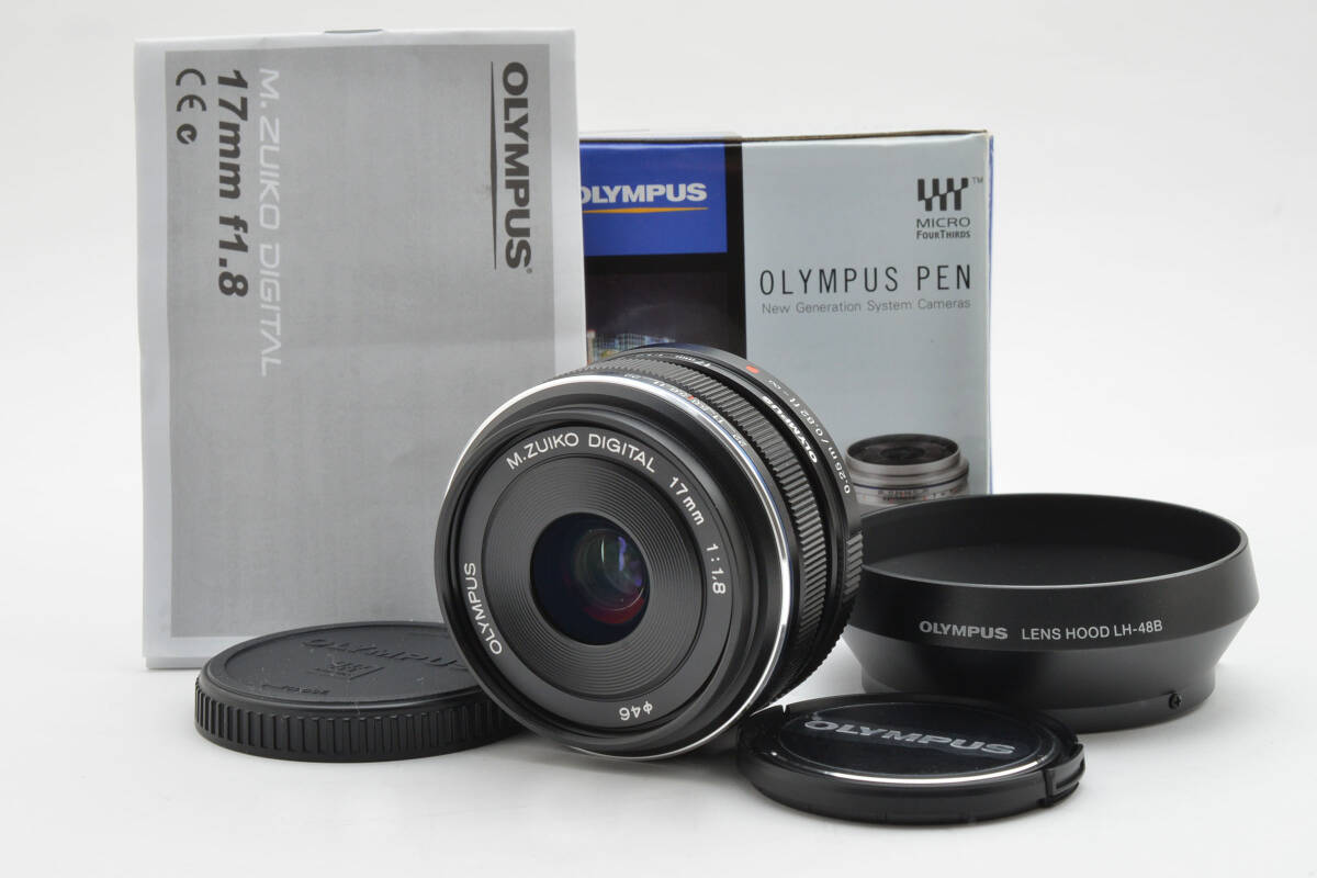 オリンパス M.ZUIKO DIGITAL 17mm F1.8 [ブラック] オークション比較