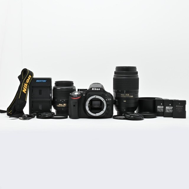 Yahoo!オークション -「nikon d5200 ダブルズームキット」(デジタル