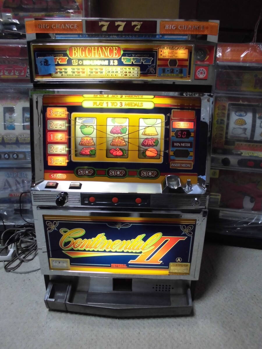Yahoo!オークション -「コンチネンタル3」(パチスロ実機) (パチンコ