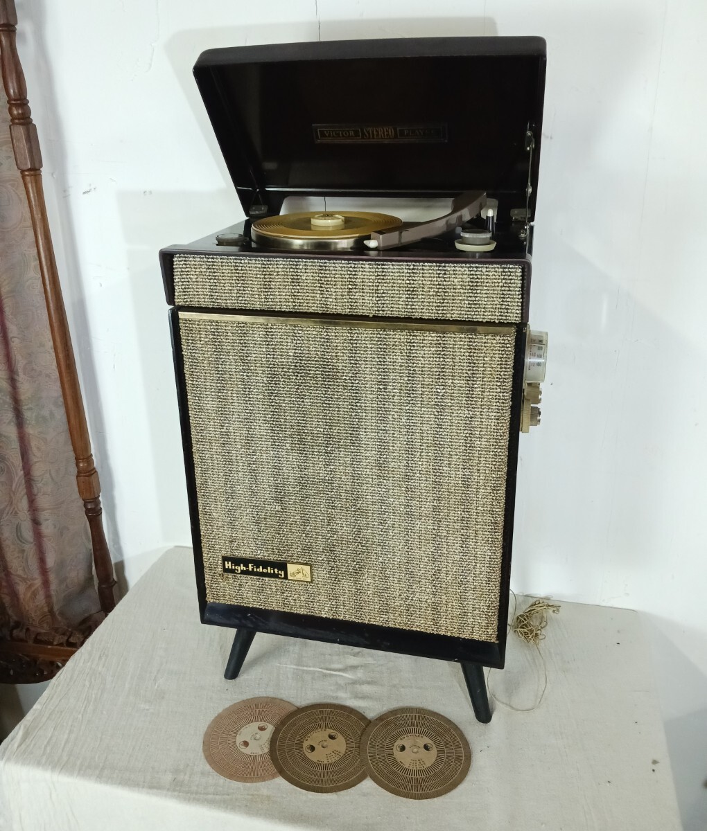 2026年最新】Yahoo!オークション -ビクター レコードプレーヤー レトロ