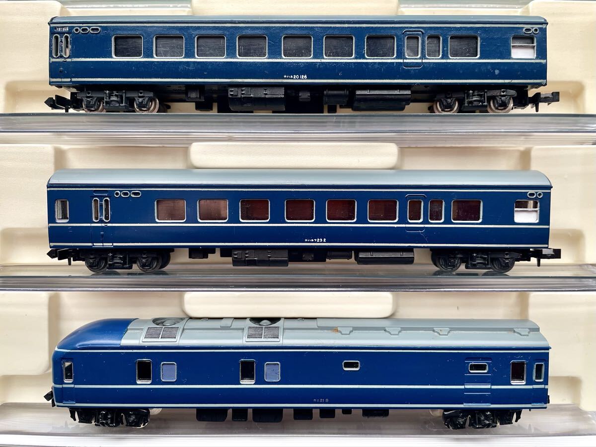 KATO】 ナハネ20初期形×3両 +ナロネ21 初期形×3両 (床下グレー) KATO