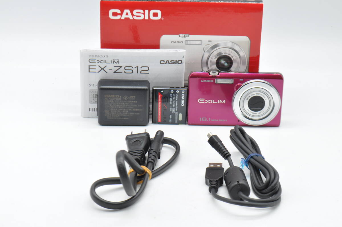 カシオ EXILIM EX-ZS12 オークション比較 - 価格.com