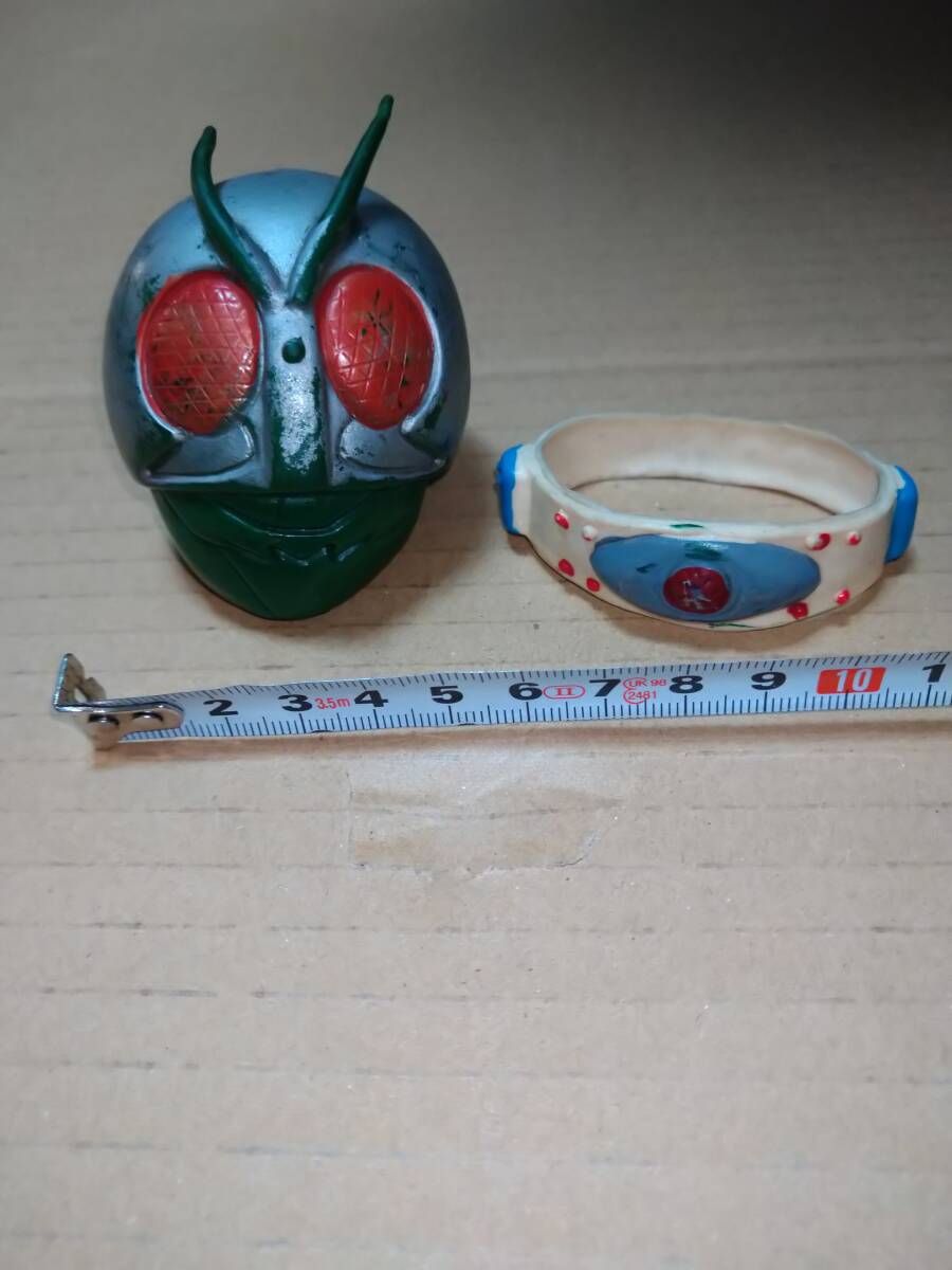 Yahoo!オークション -「仮面ライダー1号 ベルト」(ソフビ) (ビンテージ