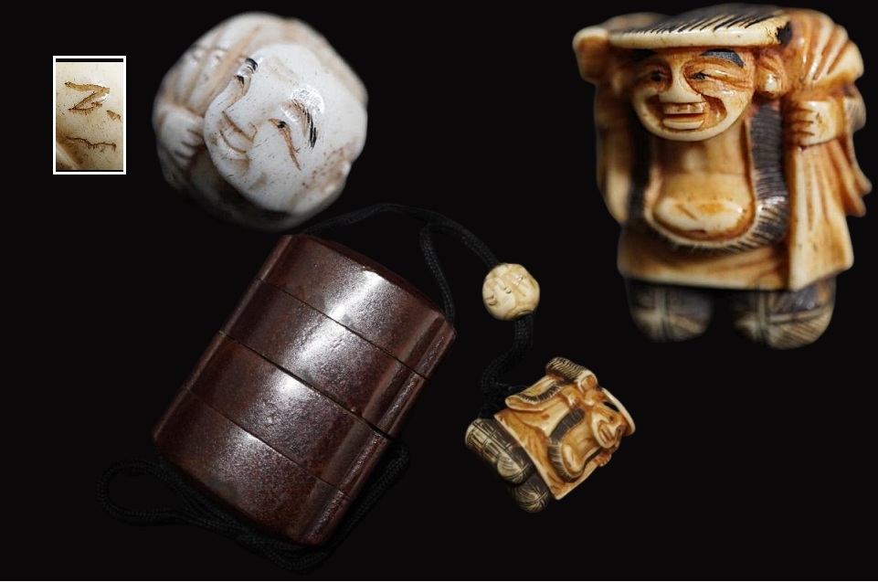 Yahoo!オークション -「大黒天」(根付) (東洋彫刻)の落札相場・落札価格