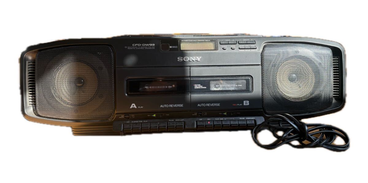 Yahoo!オークション -「sonyドデカホーン」(ラジカセ) (カセットデッキ