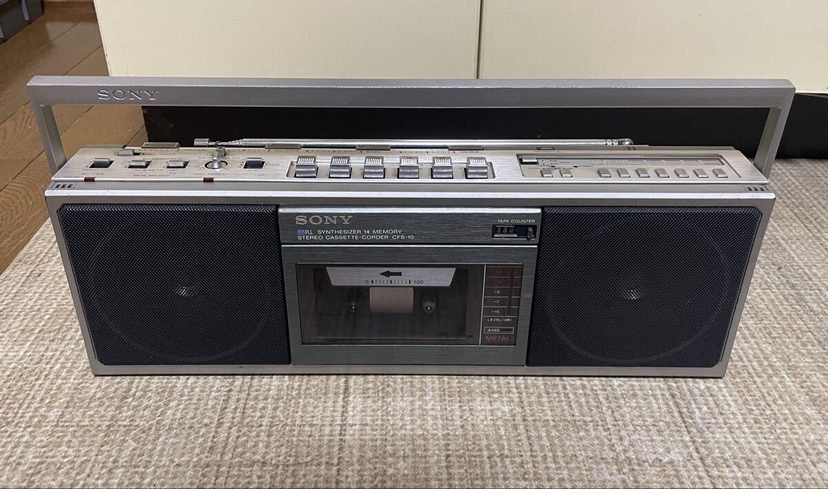 Yahoo!オークション -「sony cfs 10」(ラジカセ) (カセットデッキ)の