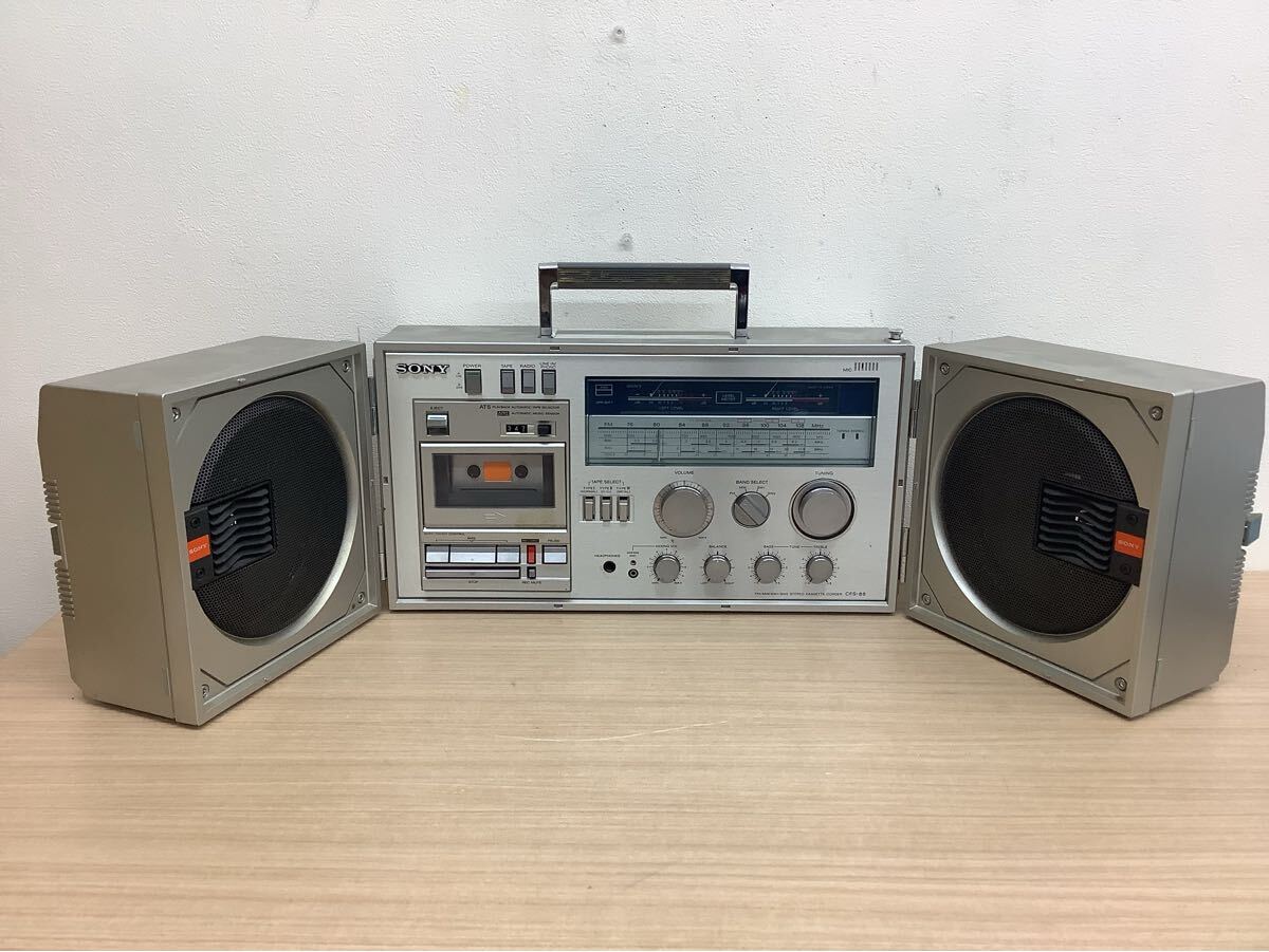☆本日限定☆昭和レトロ☆ SONY CFS-88 ラジカセ Yahoo!オークション